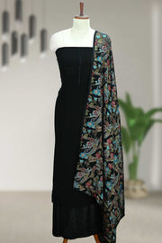 Georgette Churidar Material with Button Work