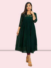 Flared Georgette Kurti