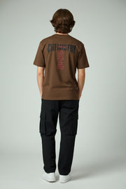 Off-Shoulder Five Sleeve Men’s T-Shirt – Printed