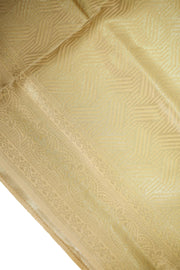 Soft Silk Tissue Saree – Kasavu with Tassels