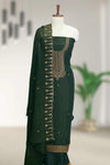Graceful Georgette Churidar Material with Sequins Touch