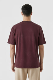 Hog & Fog Off-Shoulder Five Sleeve T-Shirt Print Design