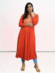 Rayon Flare Kurti- Flash sale offer