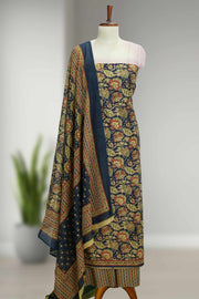 Cotton Churidar Material-Kalamkari Print
