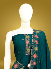 Silk Churidar Material