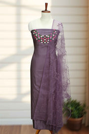 Churidar Material-Coco Embroidery