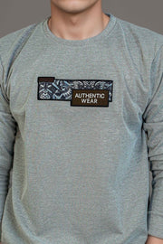 Authentic Wear Full-Sleeve T-Shirt – Classic & Comfortable