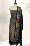 Elegant Ajrakh Print Modal Silk Churidar Set