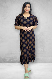 Printed Cotton  Nightdress