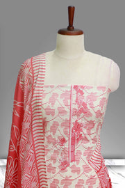 Cotton Churidar Material – Floral Grace Edition