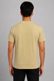 Men's Solid Regular Fit T-Shirt