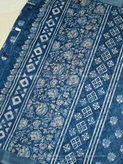 Indigo Banarasi Silk Saree - Just ₹455! 🌟