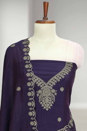 Silk Churidar Material