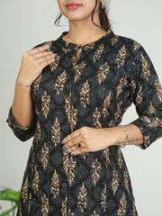 Women's Cotton Printed Flair Kurti - 429/-