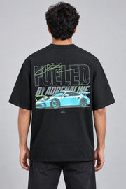 Men's Oversized Graphic Printed T-Shirt