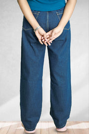 Women Trendy Baggy Denim Jeans