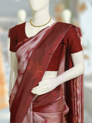 Soft Silk Dresscode Saree - Body Butta with Contrast Border - ₹630/-