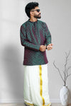 Premium Silk Emboss Kurta – Regal Look & Feel