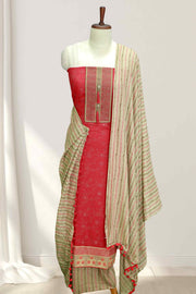 Cotton Churidar Material with Mirror Work