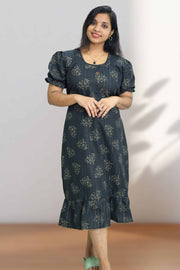 Women’s Cotton Printed Night Dress