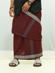 Men's Cotton Colour Dhothi (COMBO OFFER) - 190/-