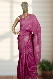 Fancy Saree-Stylish Butta Work