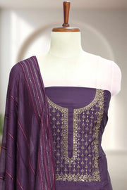 Elegant Silk Churidar Material