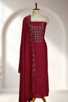 Silk Churidar Material