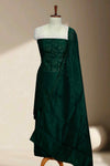 Grace Bloom Silk Churidar Material