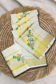 Tissue Digital Print Set Mundu