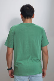 Hog & Fog Round Neck T-Shirt with Front Letter Print