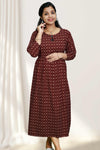 Printed Rayon Feeding Top