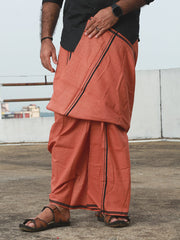 Men's Cotton Colour Dhothi - 249/-