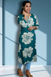 Printed Rayon Kurti – Everyday Style with Comfort