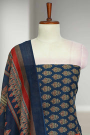 Cotton Churidar Material-Kalamkari Print