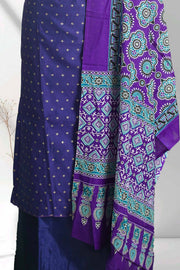 Silk Churidar Material Butta Work