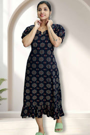 Cotton Night Dress – Free Size
