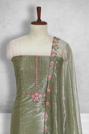 Silk Churidar Material