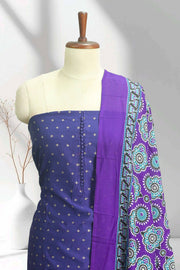 Silk Churidar Material Butta Work