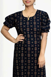 Printed Cotton  Nightdress