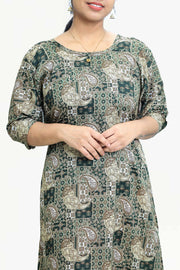 Cotton Night Dress – Printed Comfort Wear
