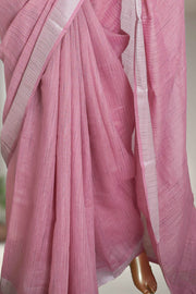 Varanasi Linen Saree with Tassels