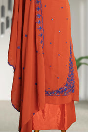 Elegant Threadwork Georgette Churidar Material