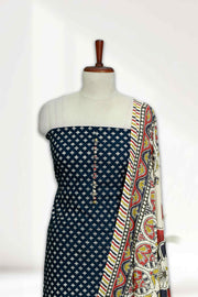 Ajrakh Grace Cotton Churidar Set