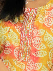 Digital Printed Chiffon Kurti