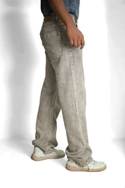 Wide Leg Plain Baggy Pant – Denim