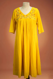 Sequin Cut Bead Georgette Long Top
