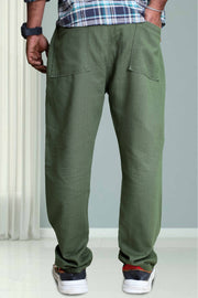 Linen Casual Trousers – Plain Design