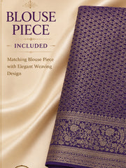 Royal Weave Semi Tusser Silk Saree