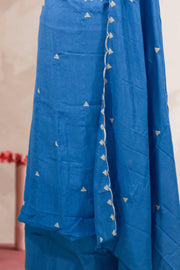 Sequin Golden Thread Silk Churidar Material